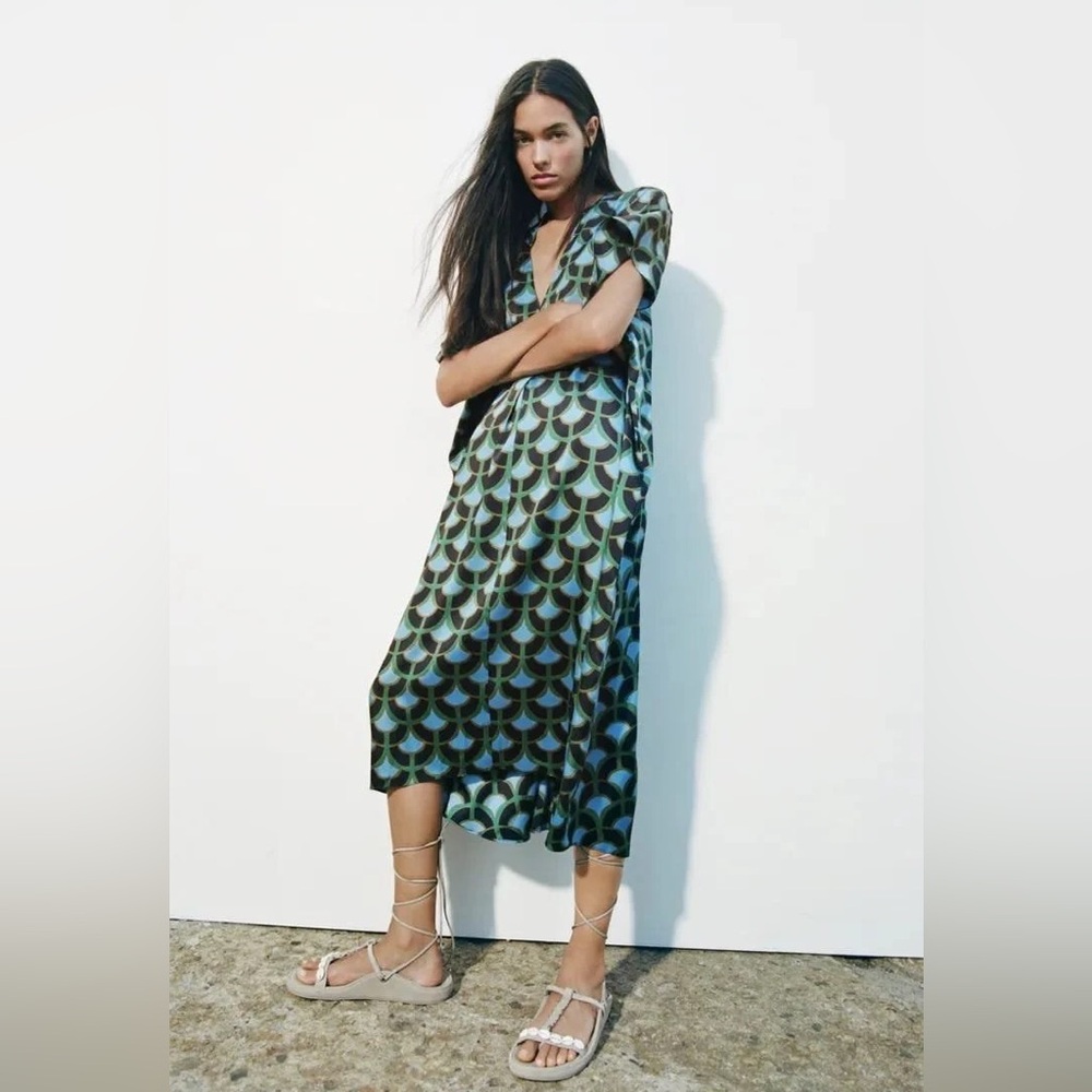 Beautiful Printed Tunic Dress Size S